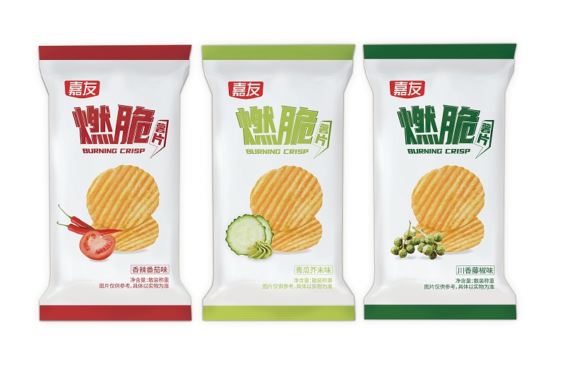 嘉友食品燃脆薯片上市，進軍時尚健康新“食”界